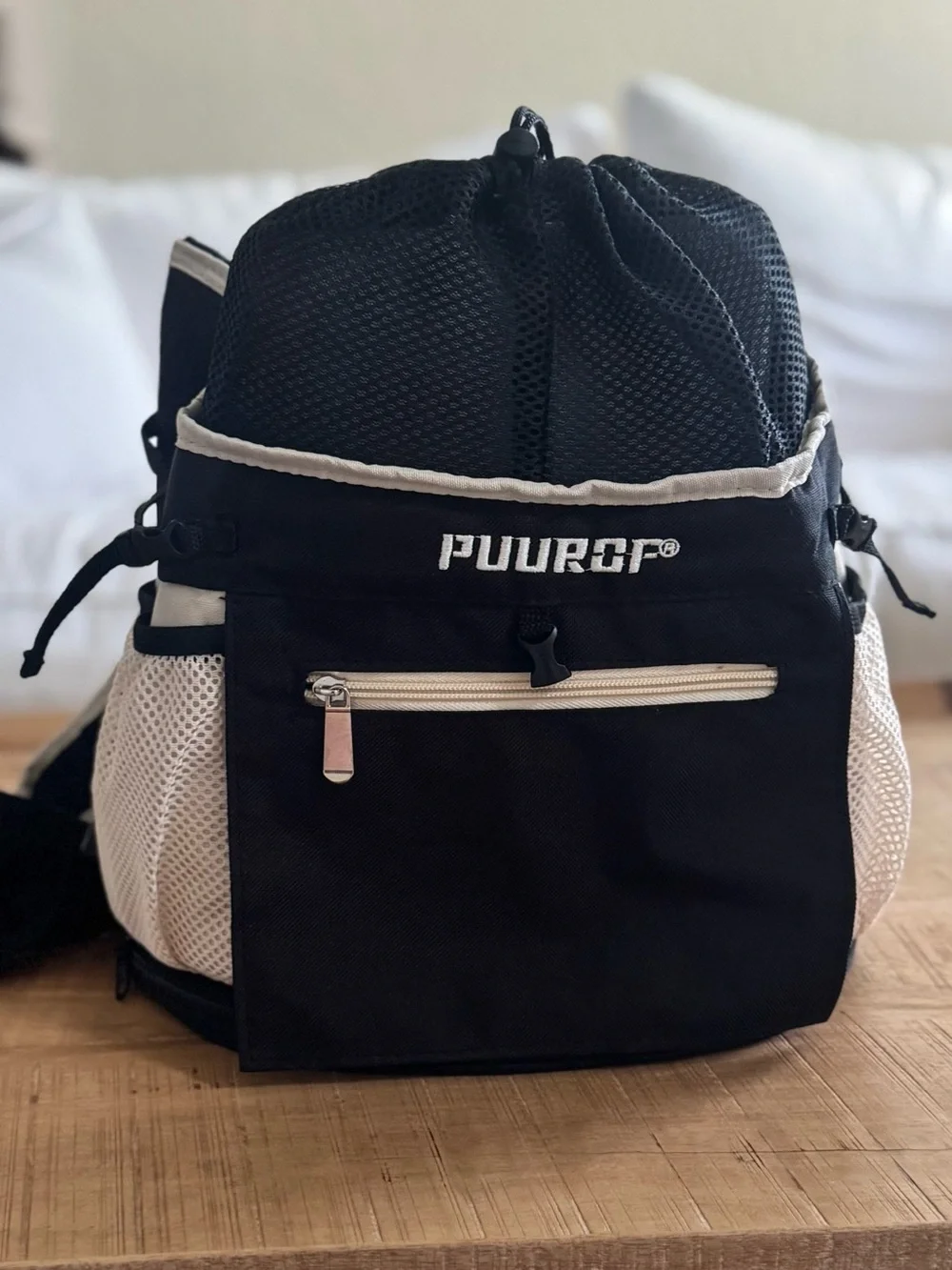 New Black and White Pet Carrier Backpack high end